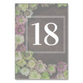 CLASSIC Tuin Helleborus Hout Tafelnummer (Achterkant)