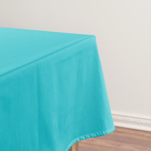 Classic Turquoise Blue Tafelkleed (Voorbeeld)