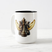 CLASSIC Two-Tone Coffee Mok (Voorkant links)