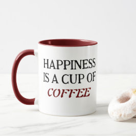 Classic Two Tone Coffee Mok