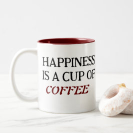 Classic Two Tone Coffee Mok
