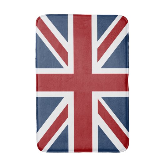 Classic Union Jack Flag Badmat (Voorkant Verticaal)