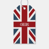 Classic Union Jack Flag Cadeaulabel (Voorkant)