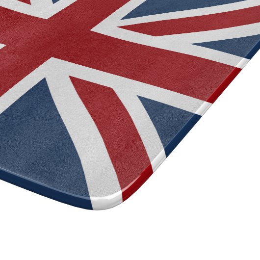 Classic Union Jack Flag Snijplank (Hoek)