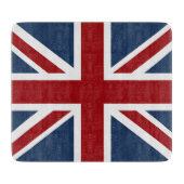 Classic Union Jack Flag Snijplank (Voorkant)