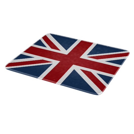 Classic Union Jack Flag Snijplank (Hoek)
