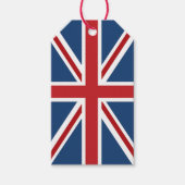 Classic Union Jack UK Flag Cadeaulabel (Voorkant)