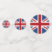 Classic Union Jack UK Flag Confetti (Voorkanten)