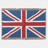 Classic Union Jack UK Flag Deken (Voorkant)