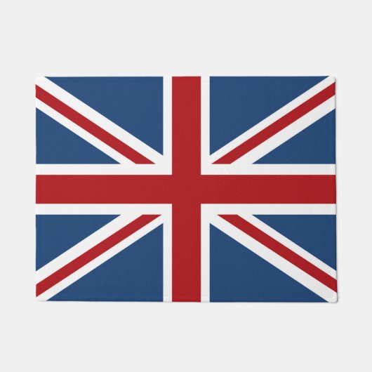 Classic Union Jack UK Flag Deurmat (Voorkant)