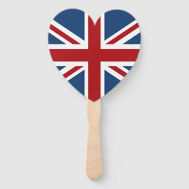 Classic Union Jack UK Flag Handwaaier