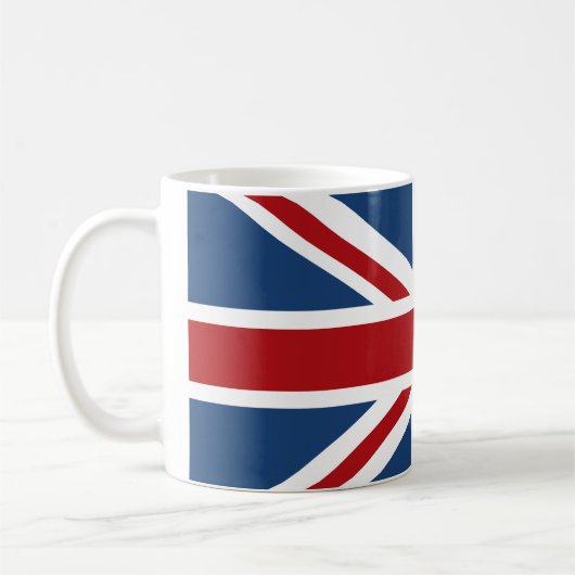 Classic Union Jack UK Flag Koffiemok (Links)