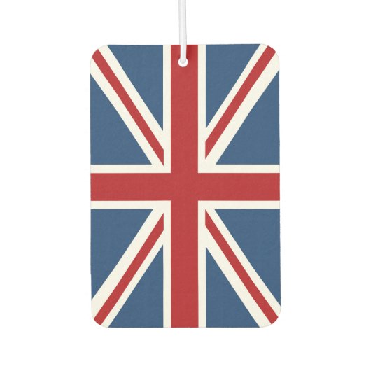 Classic Union Jack UK Flag Luchtverfrisser (Voorkant)