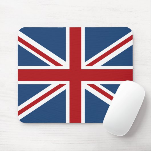 Classic Union Jack UK Flag Muismat (Met muis)