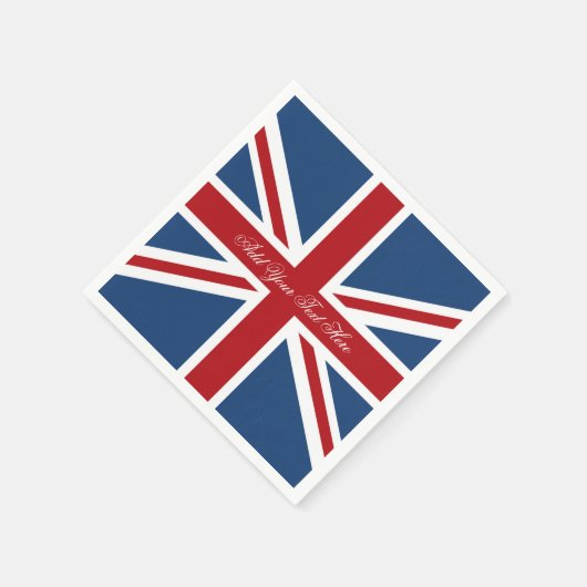 Classic Union Jack UK Flag Servetten (Hoek)