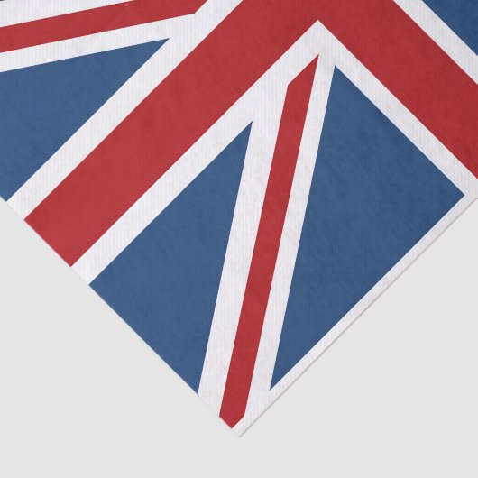 Classic Union Jack UK Flag Tissuepapier (Detail)
