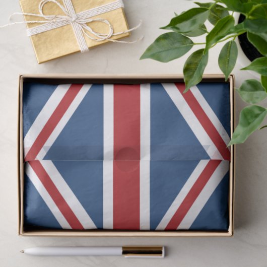 Classic Union Jack UK Flag Tissuepapier (Geschenk)