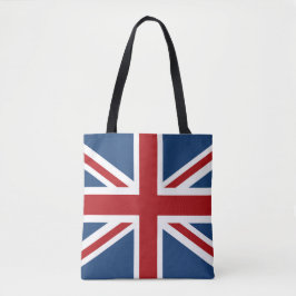Classic Union Jack UK Flag Tote Bag