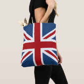 Classic Union Jack UK Flag Tote Bag (Dichtbij)