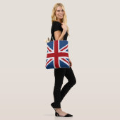 Classic Union Jack UK Flag Tote Bag (Op model)