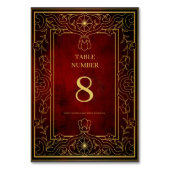  Classic Unique Custom Wedding Kaart (Voorkant)