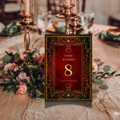 Classic Unique Custom Wedding Kaart