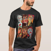 Classic Universal Monsters Graphic Sarcastic T-shirt (Voorkant)