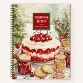 Classic vakantie recept notitieboek gepersonalisee (Voorkant)