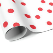 Classic Vakantie Stippen Cadeaupapier (Rol Hoek)