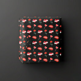 Classic Valentijnsdag Wrapping Paper Cadeaupapier