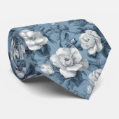 Classic Valentine Gifts For Him Gardenias Stropdas (Opgerold)