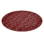 Classic, Valentine's Day phrases in pattern Snijplank (Hoek)