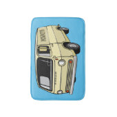 Classic van cartoon illustratie badmat (Voorkant Verticaal)