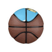 Classic van cartoon illustratie basketbal (Rechts)