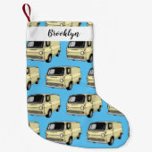 Classic van cartoon illustratie kleine kerstsok (Voorkant)