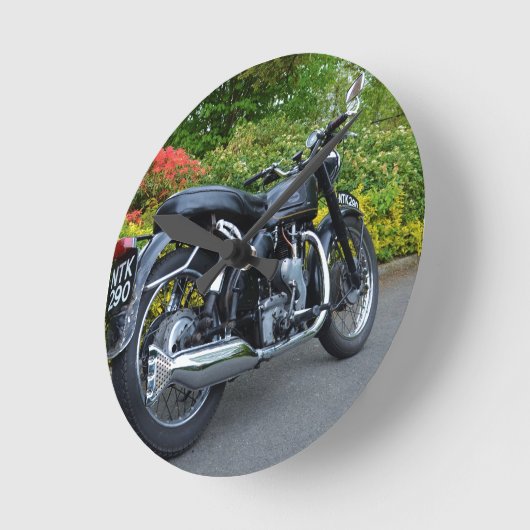 Classic Velocette Venom Ronde Klok (Hoek)