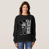 Classic Vibes Retro Cartoon Mouse T-Shirt Design, (Voorkant volledig)