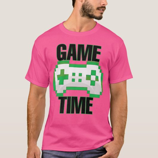 Classic Video Game Controller Clothing funny T-shirt (Voorkant)