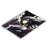 Classic Vintage Anime Girl - 90's Manga Notitieboek (Linkerzijde)