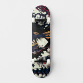 Classic Vintage Anime Girl - 90's Manga Persoonlijk Skateboard (Voorkant)
