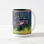 Classic Vintage auto Mok (Voorkant rechts)