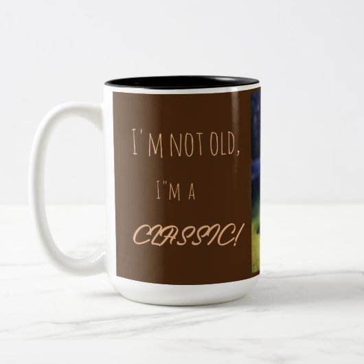 Classic Vintage auto Mok (Links)