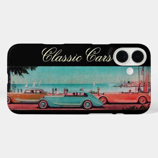 CLASSIC- / VINTAGE-AUTO'S Case-Mate iPhone CASE (Achterkant (horizontaal))