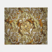 Classic vintage background. Seamless classic vinta Fleece Deken (Voorkant (Horizontaal))