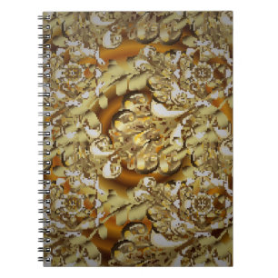 Classic vintage background. Seamless classic vinta Notitieboek