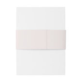 Classic Vintage Crest Wedding Monograms Uitnodigingen Wikkel (Achterkant Voorbeeld)