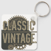 Classic Vintage Sleutelhanger (Achterkant)