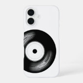Classic Vinyl Disc iPhone 16 Hoesje (Achterkant)