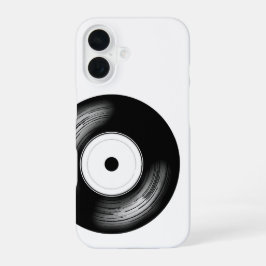Classic Vinyl Disc iPhone 16 Hoesje
