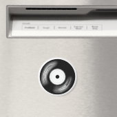 Classic Vinyl Disc Magneet (Insitu (Vaatwasser))